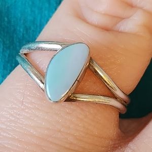 Aqua Lavender Ring
